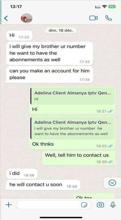 WhatsApp customer review 4